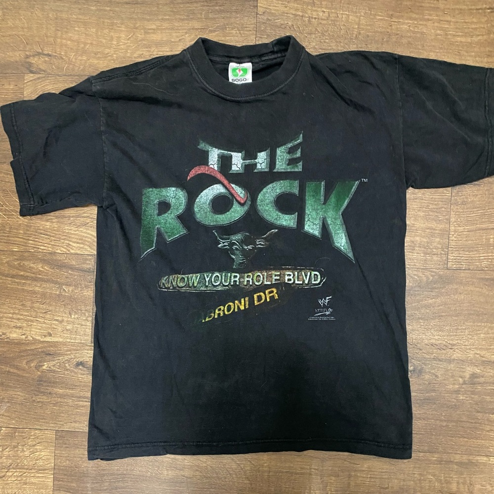Vintage WWF The Rock Shirt